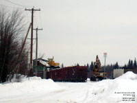 Woodchip Cars Loading